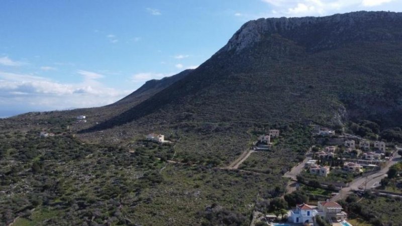 Kokkino Chorio Kreta, Kokkino Chorio: Grundstück in ruhiger Lage mit Meerblick zu verkaufen Grundstück kaufen